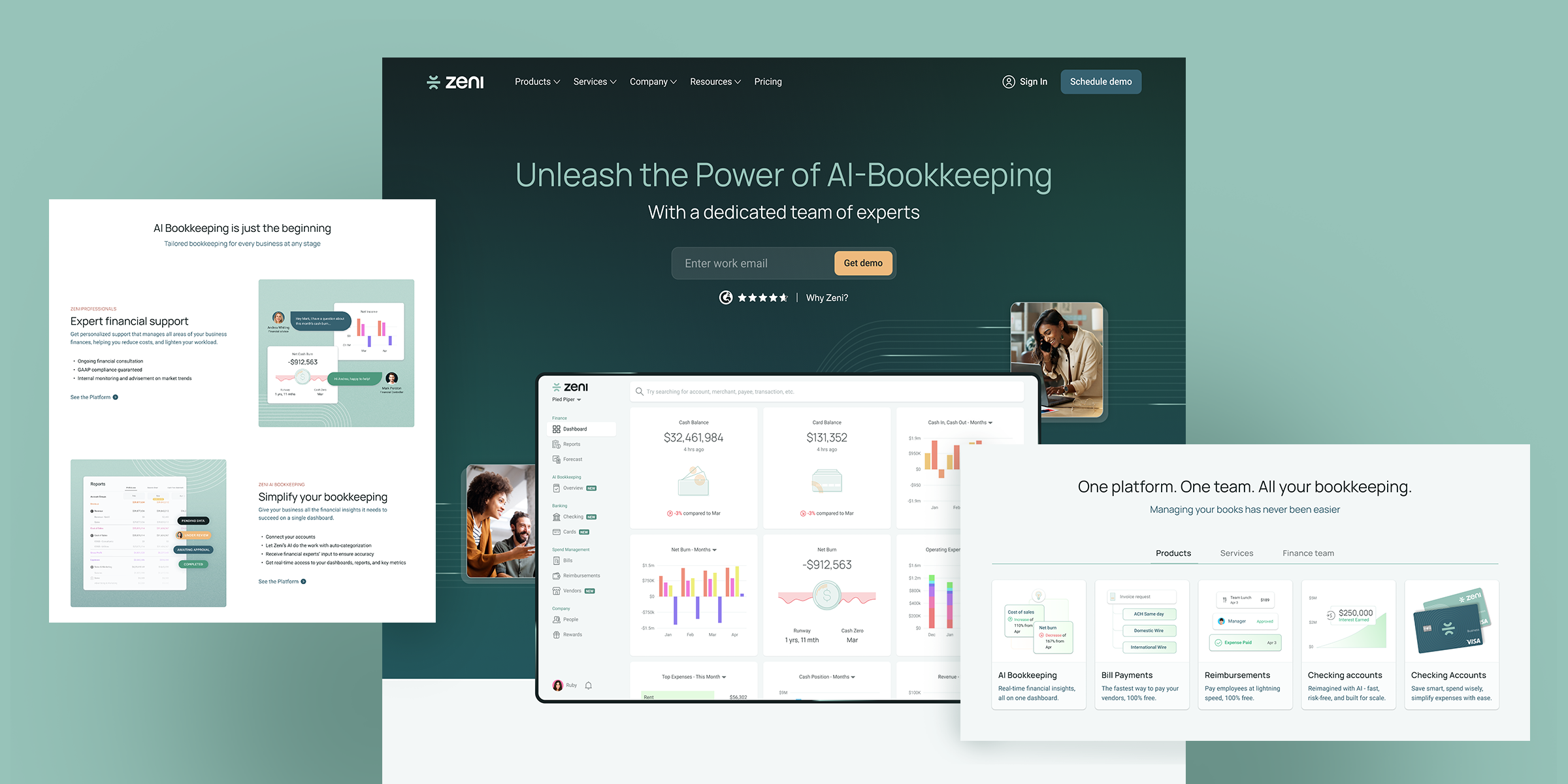 Zeni — hero 1